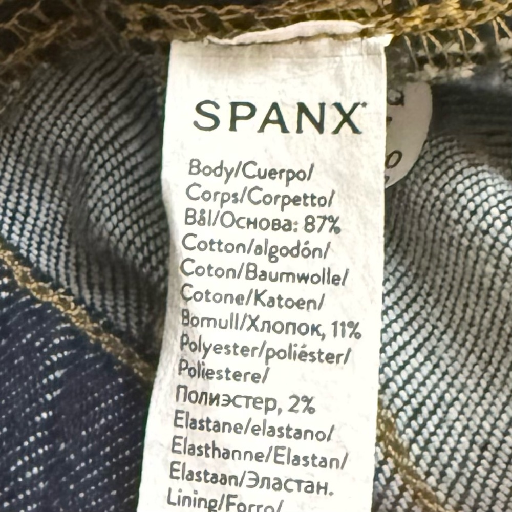 SPANX SPANXshape‎ EveryWear Wide Leg Jeans in Raw Indigo - Picture 12 of 13